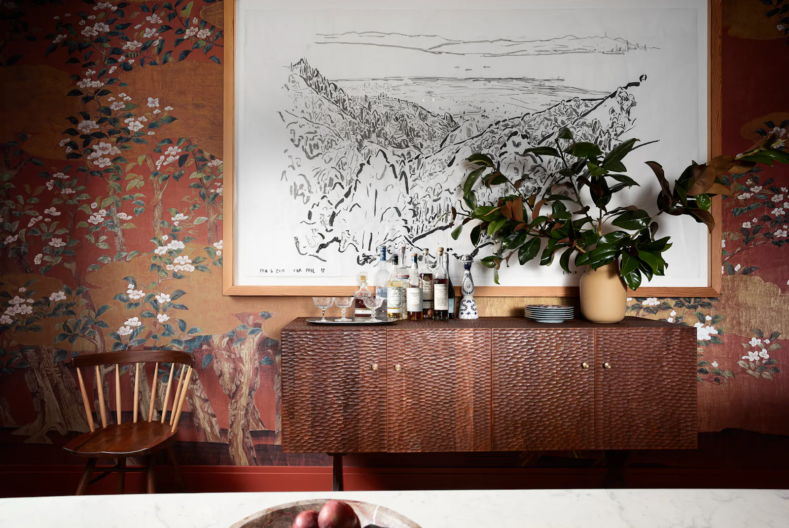 Andrew-Mann-Architecture-California-Hillside-Residence-Dining-Sideboard