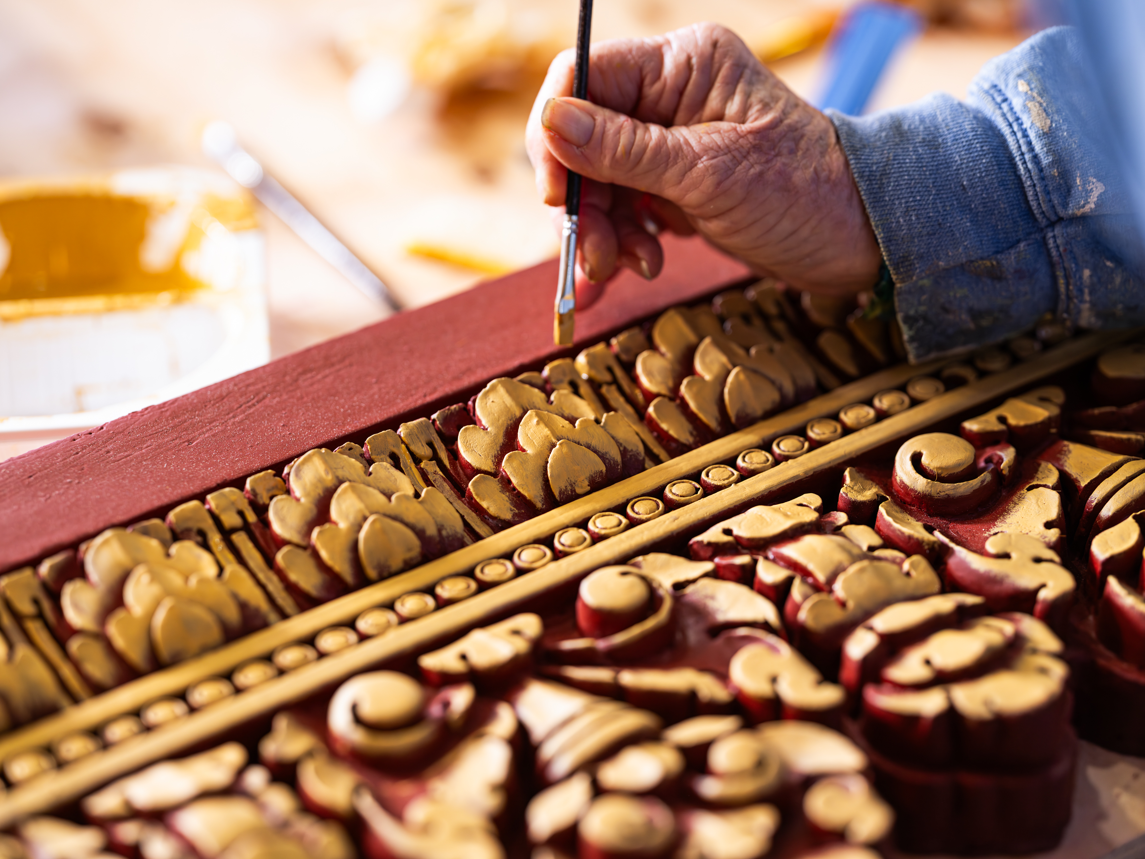 Andrew-Mann-Architecture-California-Wat-Khmer-Kampuchea-Krom-Temple-Painting-Process-II