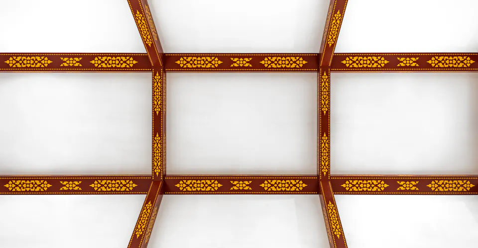 Andrew-Mann-Architecture-California-Wat-Khmer-Kampuchea-Krom-Temple-Part-IV-Interior-Ceiling