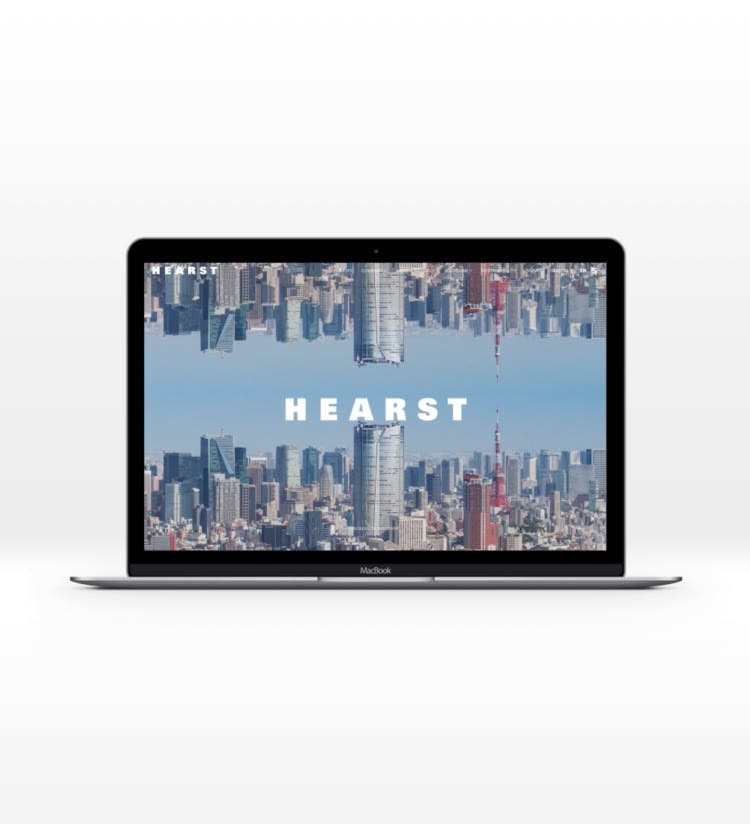 HEARSTのメインビジュアル / Main Visual for HEARST