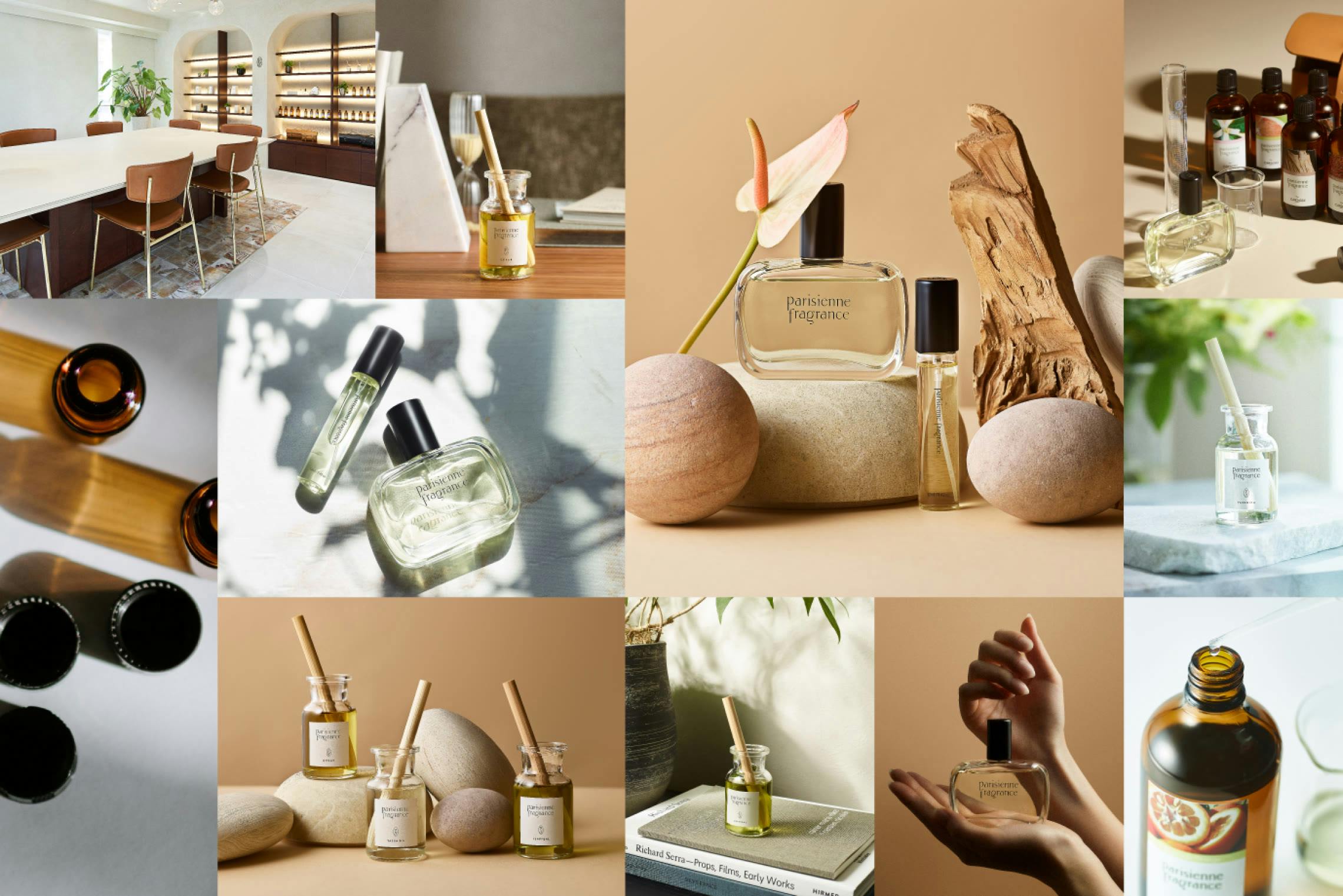 parisienne fragranceのビジュアル紹介画像 / Visual Introduction of parisienne fragrance