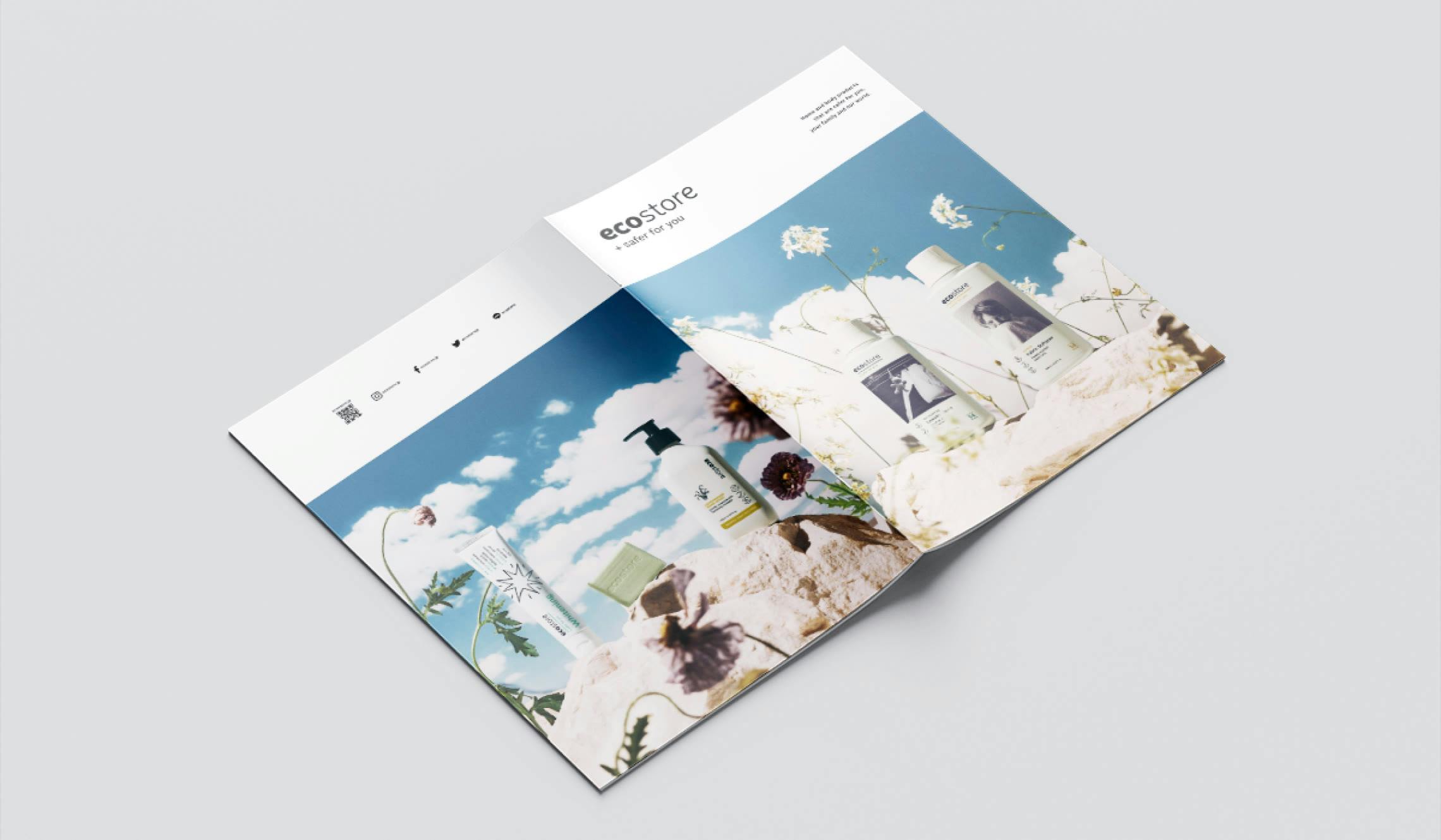 ecostoreのエディトリアルデザイン / Introduction Booklet Design for ecostore