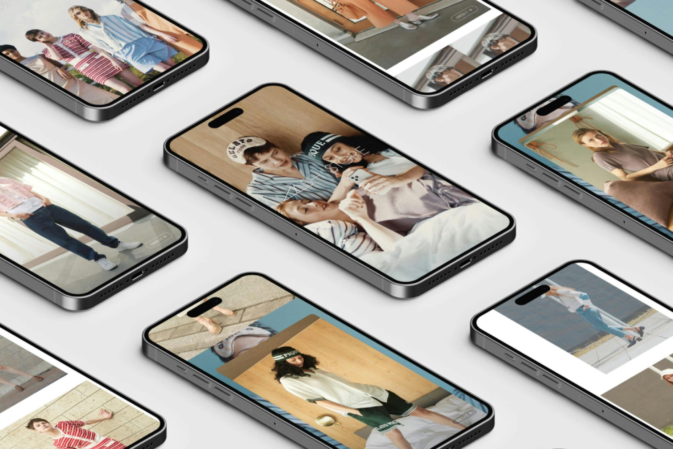 MASH STORE Renewal Campaign 2023のUIデザインプレビュー / UI Design Preview of MASH STORE Renewal Campaign 2023