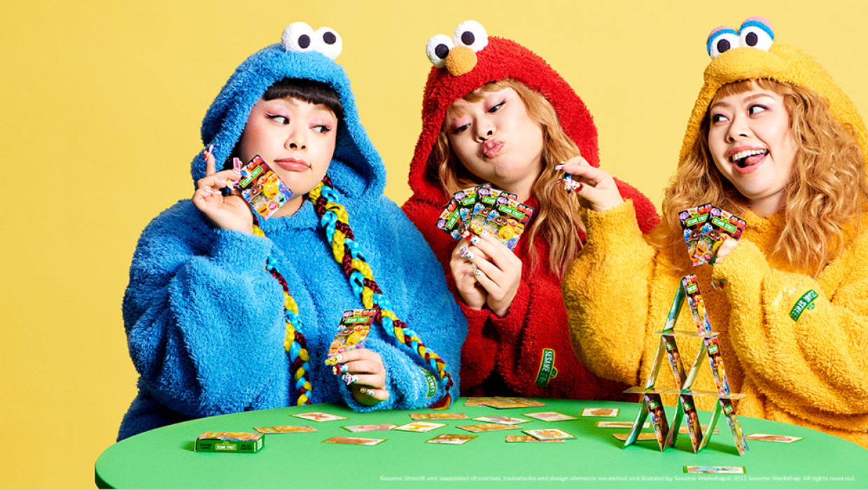 SESAME STREET meets GELATO PIQUE | anicecompany inc.｜企業
