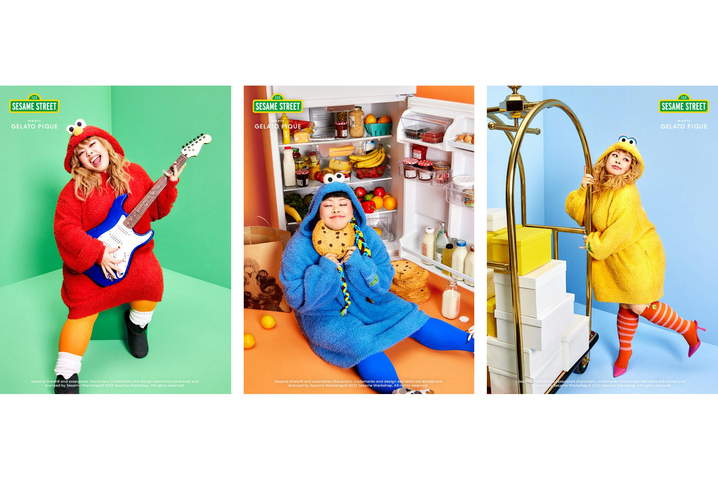 SESAME STREET meets GELATO PIQUEのビジュアル / Visual of SESAME STREET meets GELATO PIQUE
