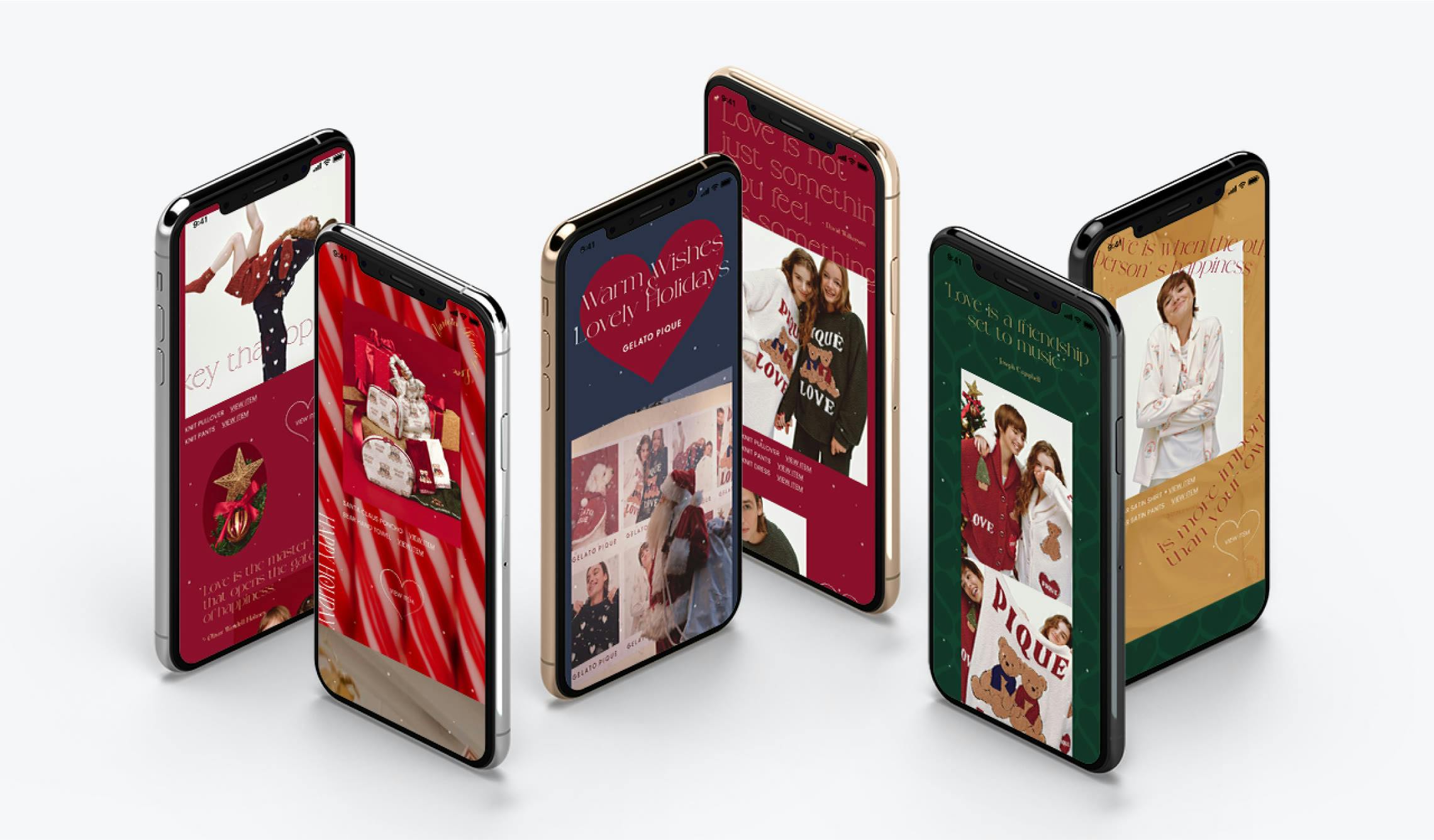 GELATO PIQUE 2023 WinterのUIデザインプレビュー / UI Design Preview of GELATO PIQUE 2023 Winter