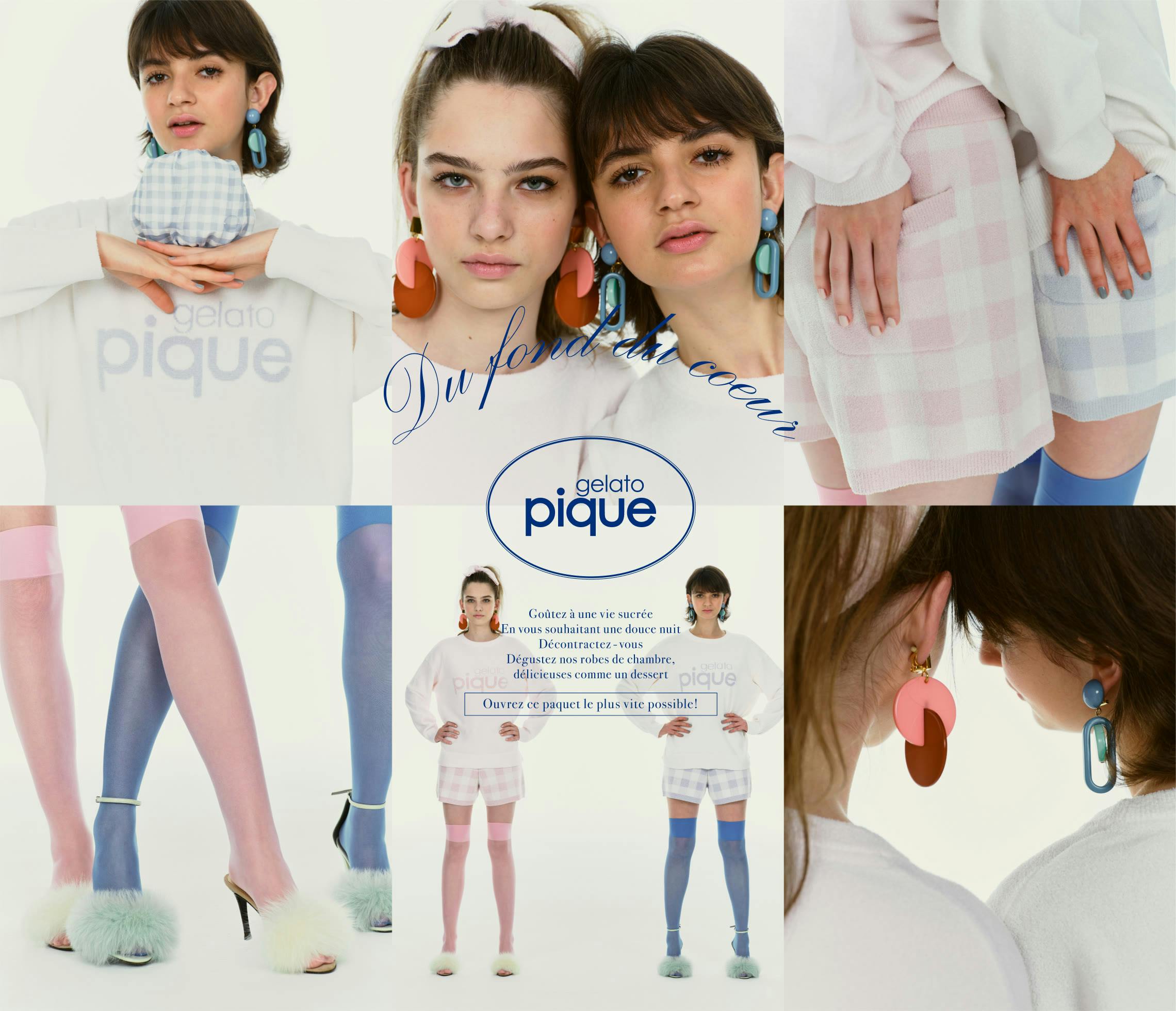 GELATO PIQUE 2024 Springのビジュアル / Visual of GELATO PIQUE 2024 Spring