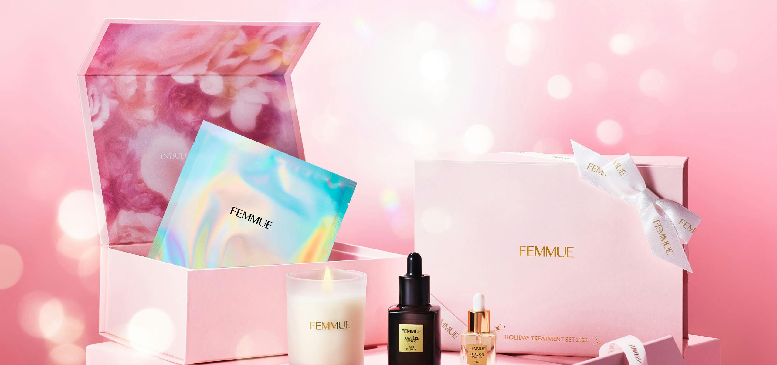 FEMMUE 2022 Holidayのメインビジュアル / Main Visual for FEMMUE 2022 Holiday