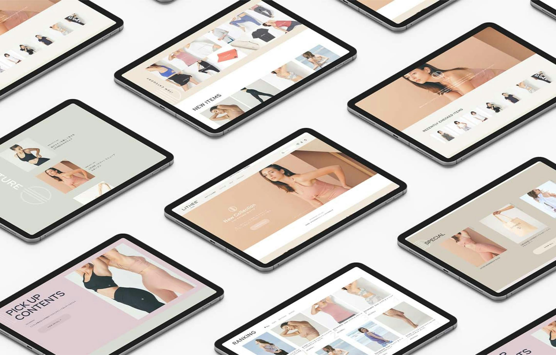 LITHEEのUIデザインプレビュー / UI Design Preview of LITHEE