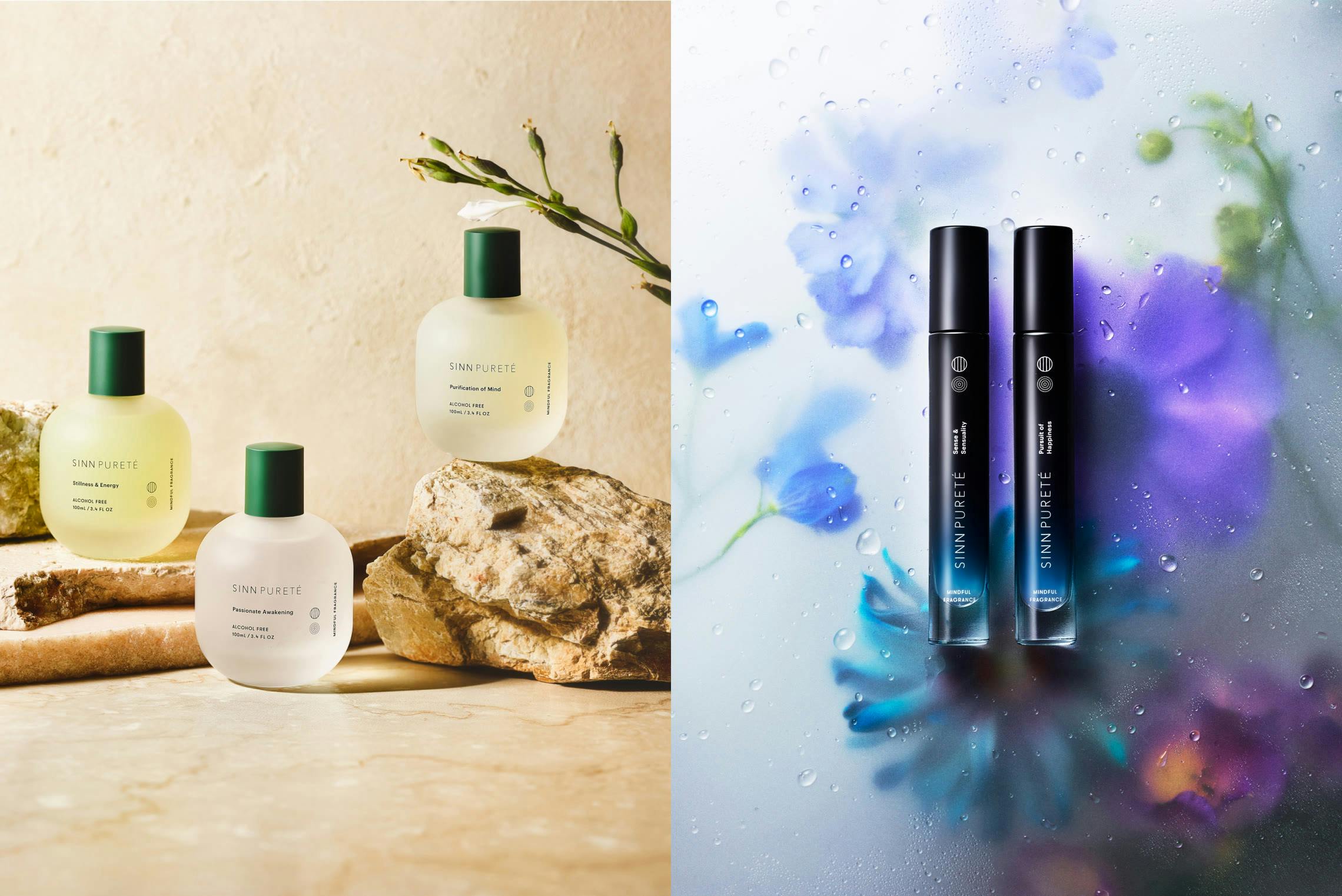 SINN PURETÉのフレグランス紹介画像 / Visual Introduction of FRAGRANCE
