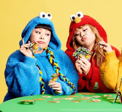 SESAME STREET meets GELATO PIQUE