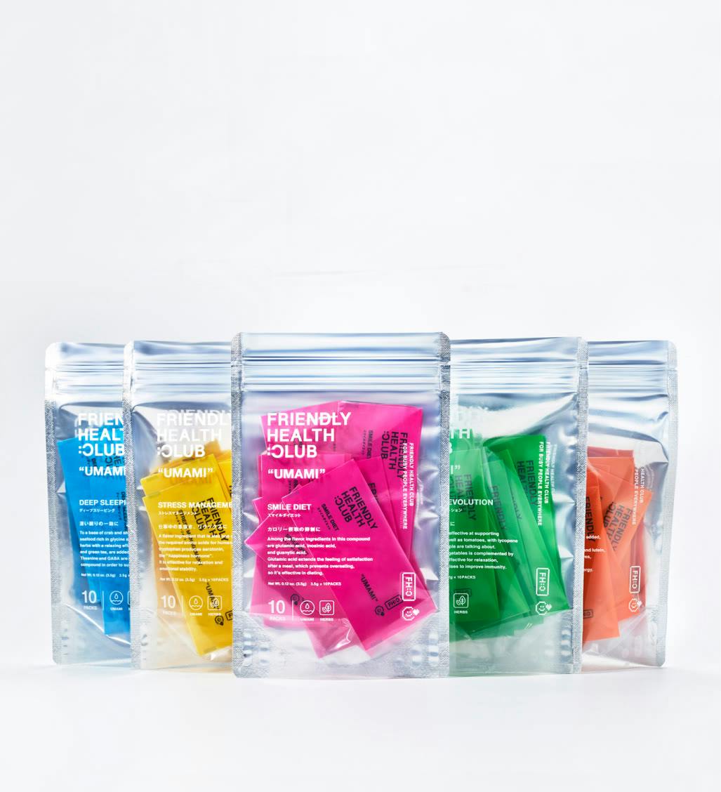 FRIENDLY HEALTH CLUBのメインビジュアル / Main Visual for FRIENDLY HEALTH CLUB