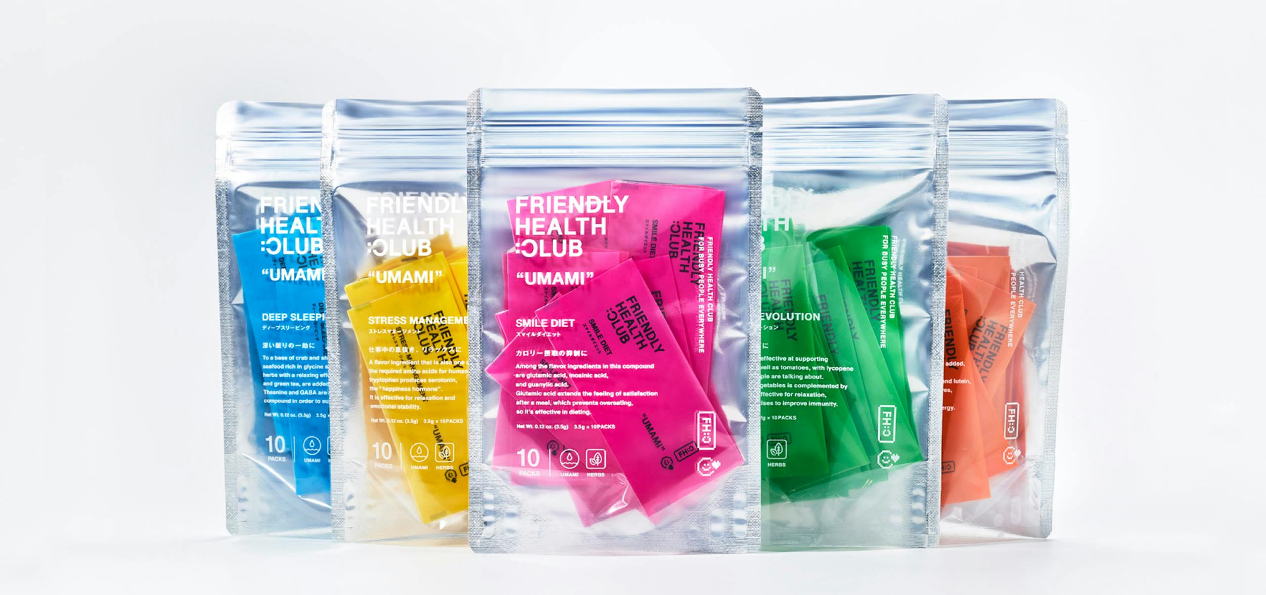 FRIENDLY HEALTH CLUBのメインビジュアル / Main Visual for FRIENDLY HEALTH CLUB