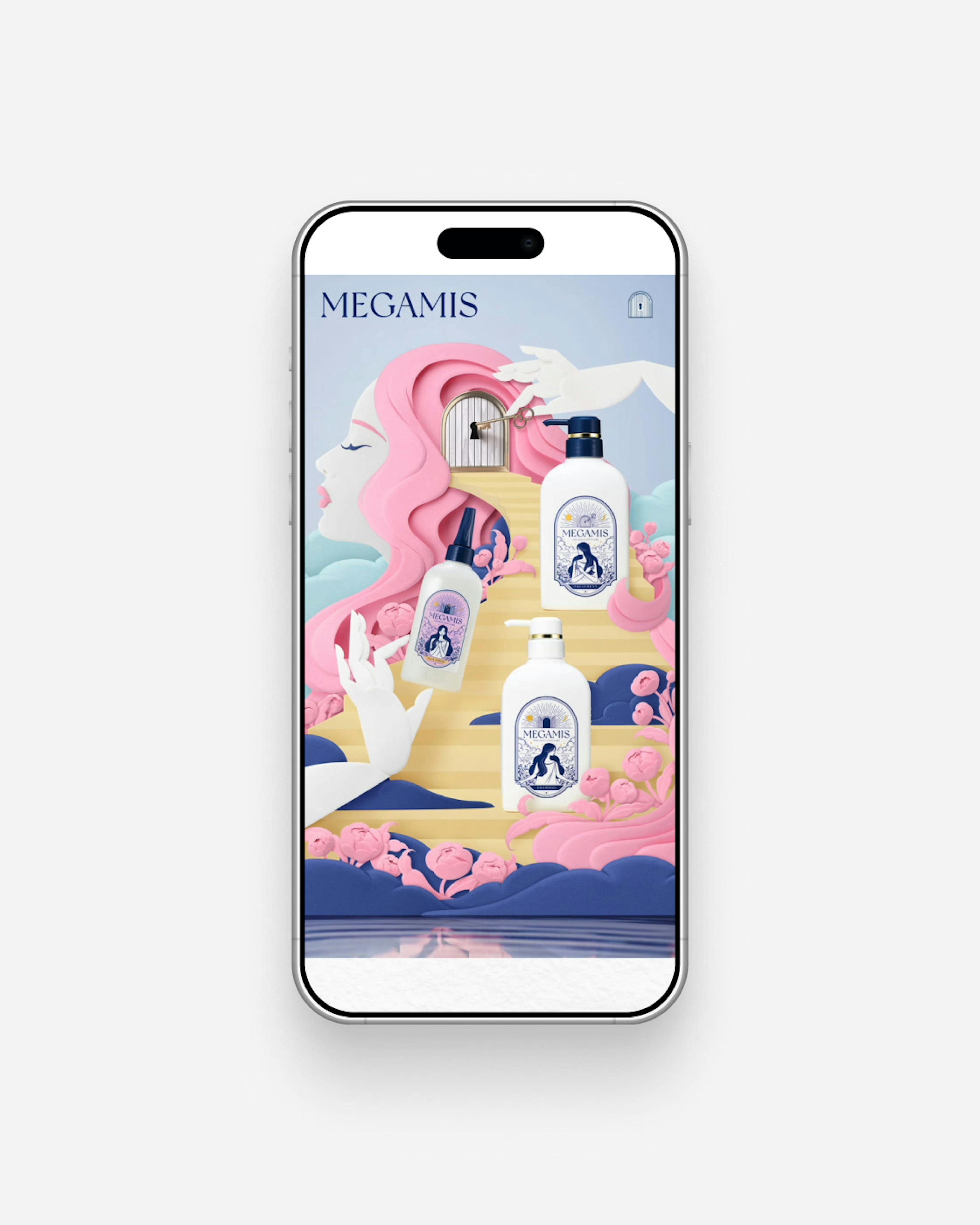 MEGAMISのUIデザインプレビュー / UI Design Preview of MEGAMIS