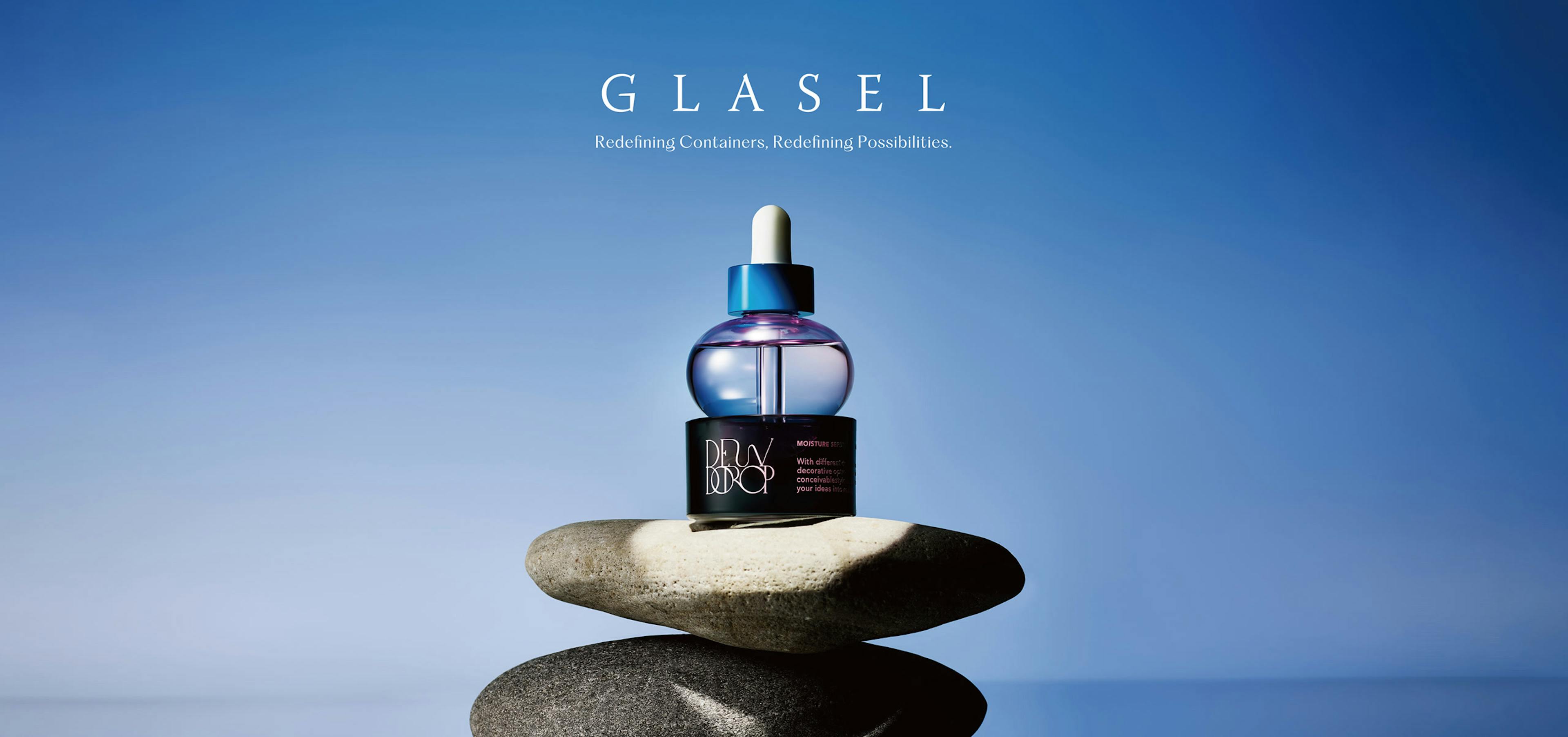 GLASELのメインビジュアル / Main Visual for GLASEL