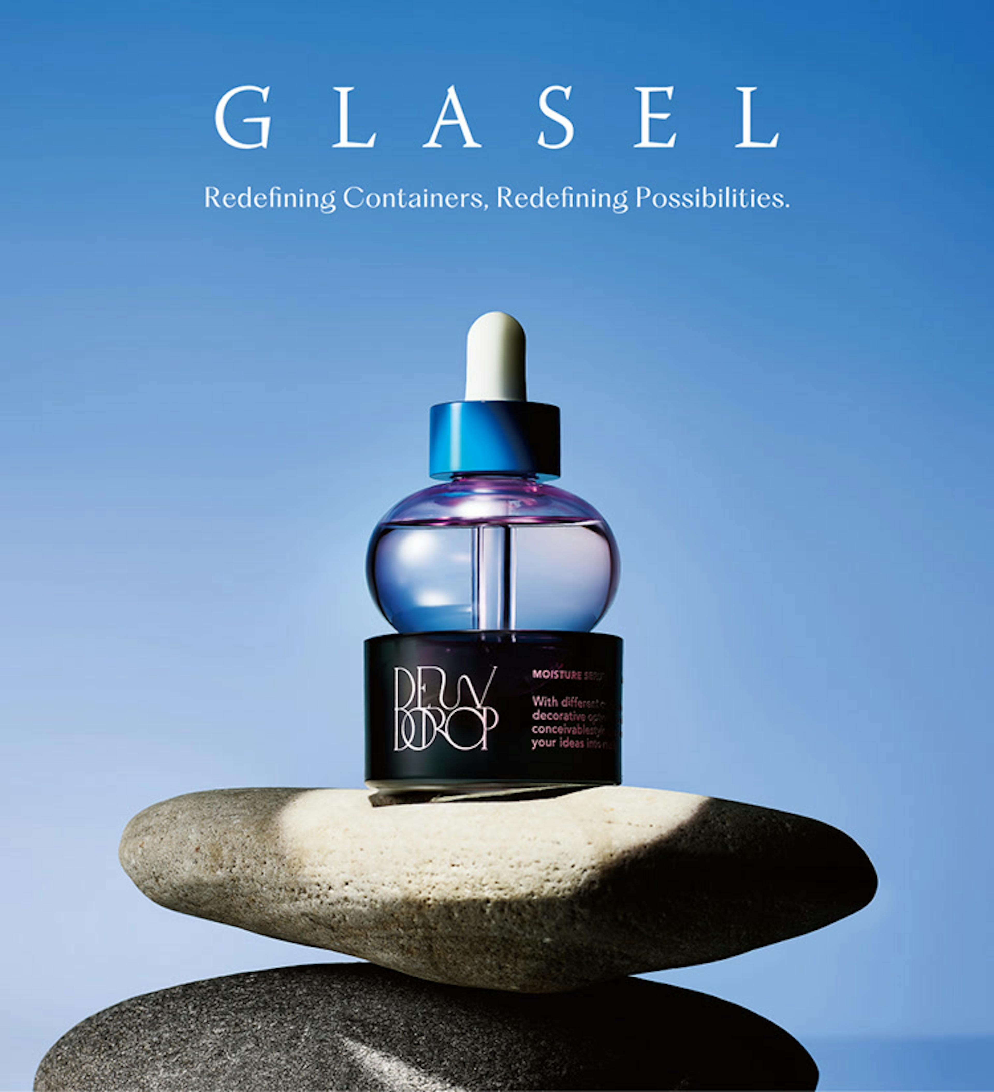 GLASELのメインビジュアル / Main Visual for GLASEL