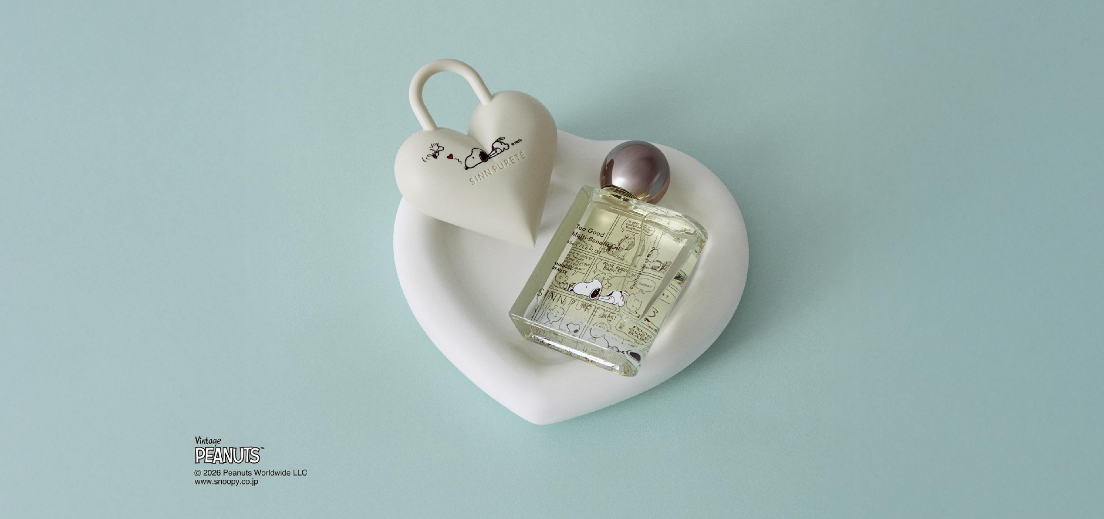 PEANUTS × SINN PURETÉのメインビジュアル / Main visual for PEANUTS × SINN PURETÉ