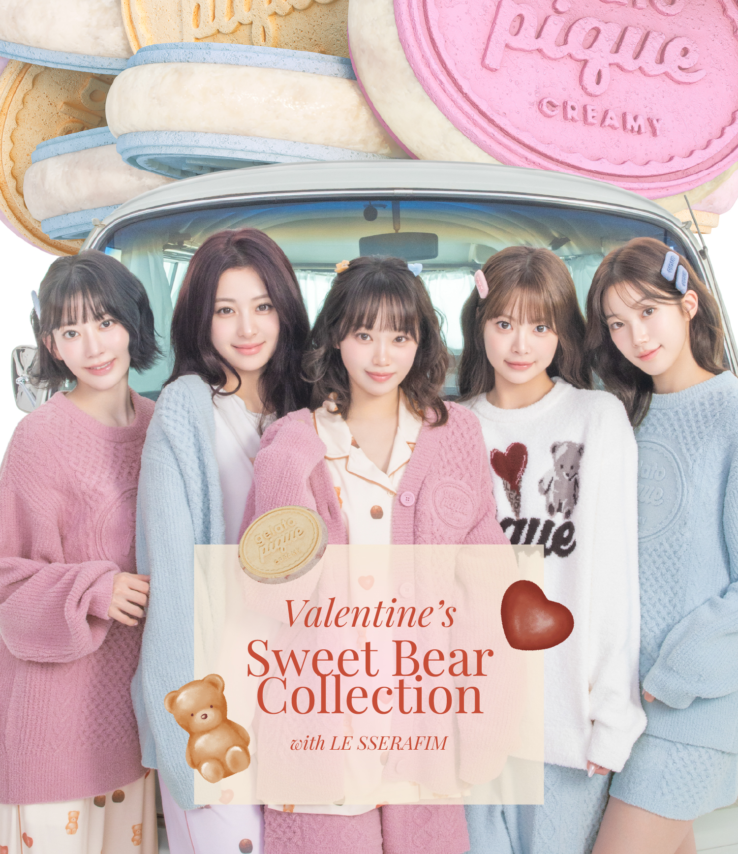 GELATO PIQUE with LE SSERAFIM | anicecompany inc.｜企業
