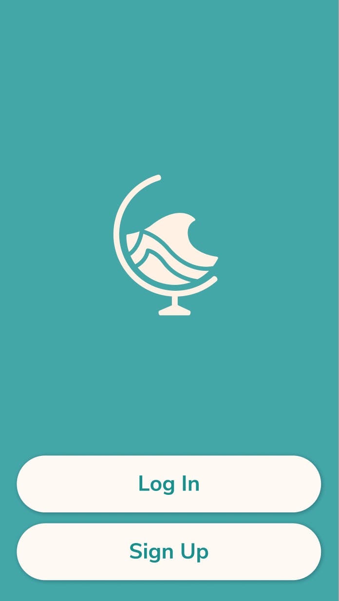 screenshot of saltwater classroom home screen