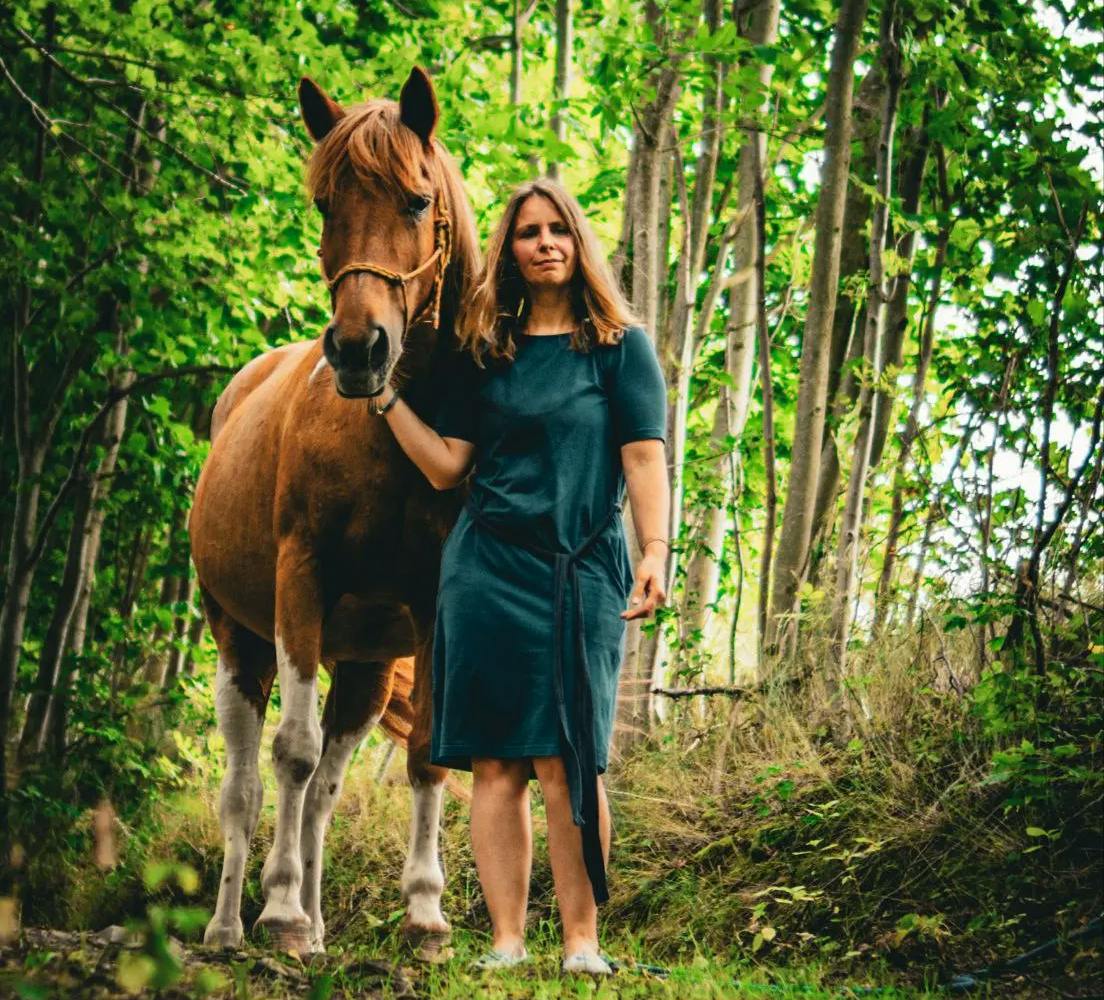 Stute Melody mit Jenny