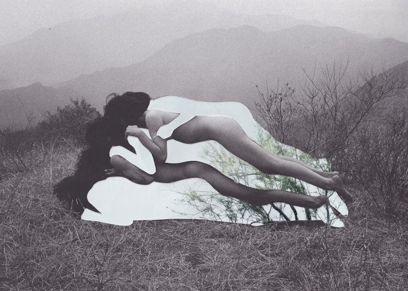 Paper collage by Kos Anita