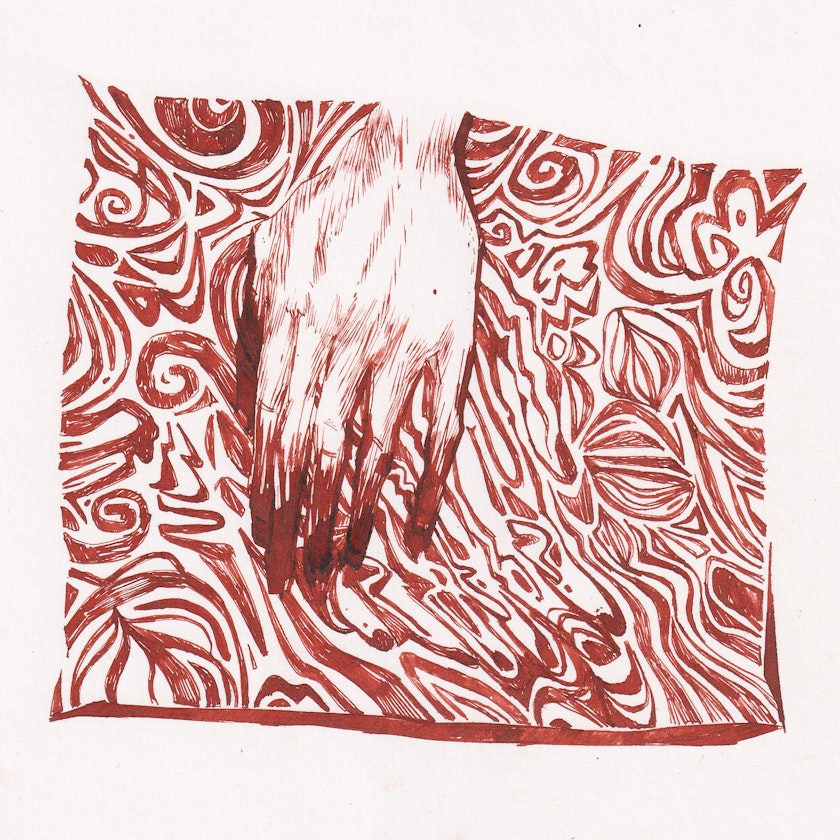 Drawing – Ink drawings by Kos Anita