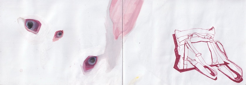 Drawing – Sketchbook by Kos Anita