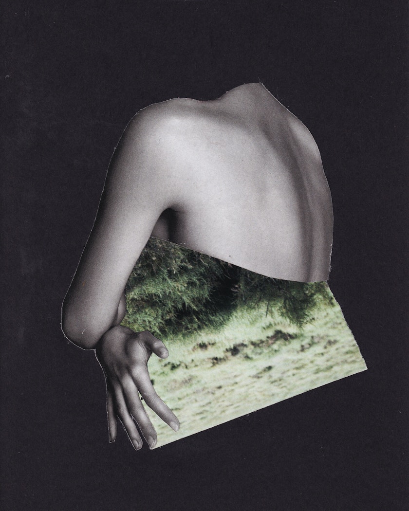 Paper collage by Kos Anita