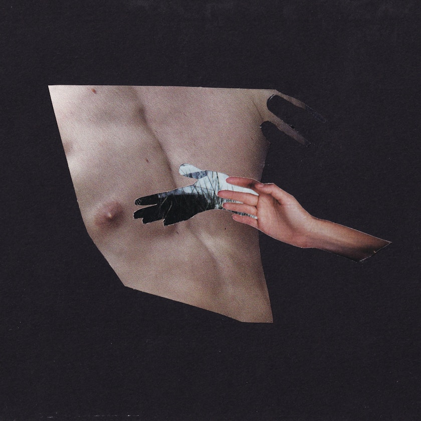 Paper collage by Kos Anita