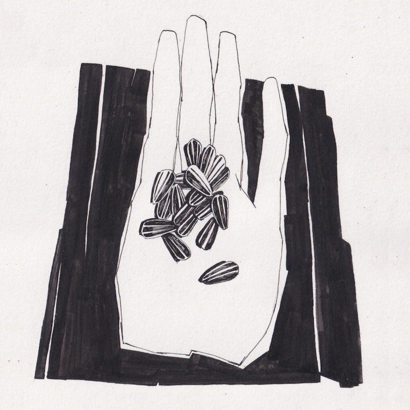 Drawing – Ink drawings by Kos Anita