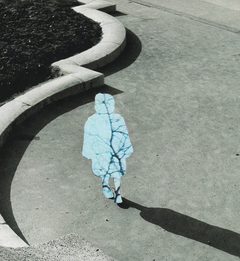 Paper collage by Kos Anita