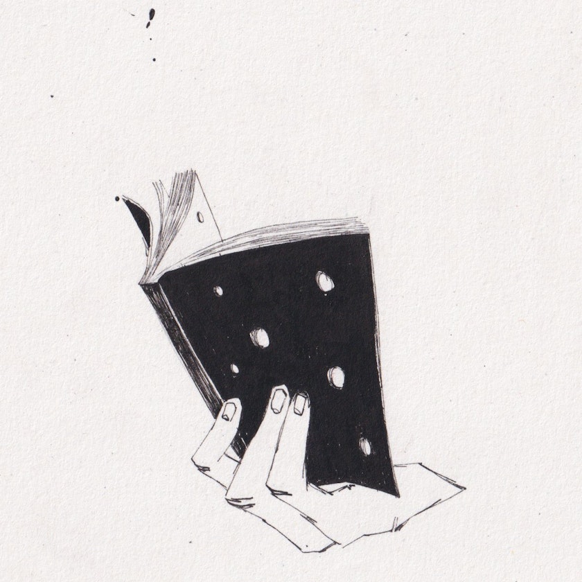 Drawing – Ink drawings by Kos Anita
