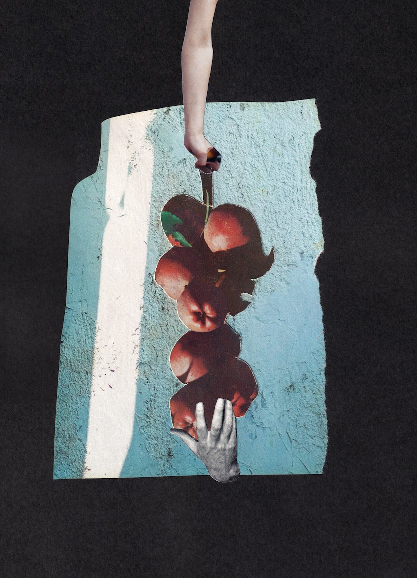 Paper collage by Kos Anita