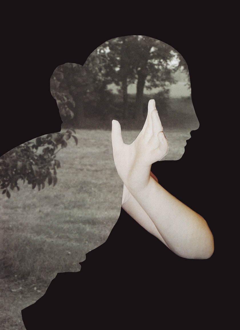 Paper collage by Kos Anita