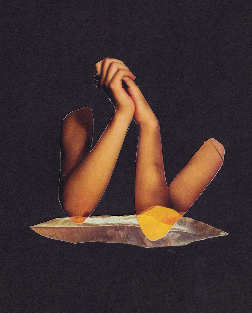 Paper collage by Kos Anita