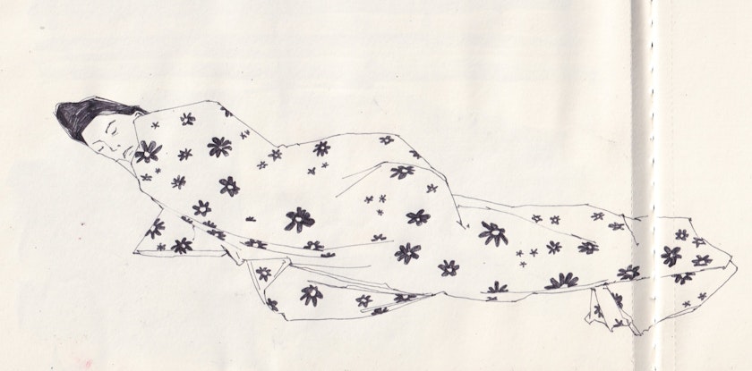Drawing – Sketchbook by Kos Anita