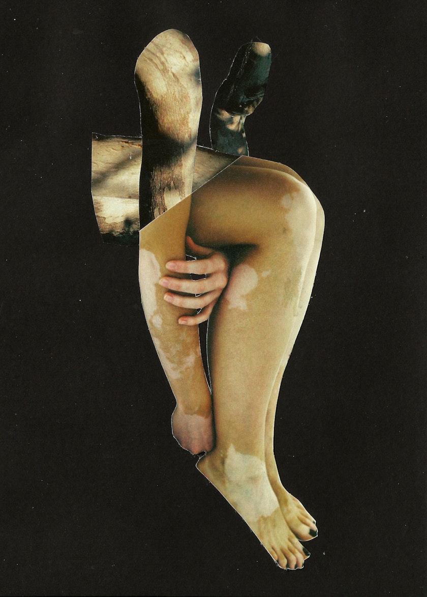 Paper collage by Kos Anita