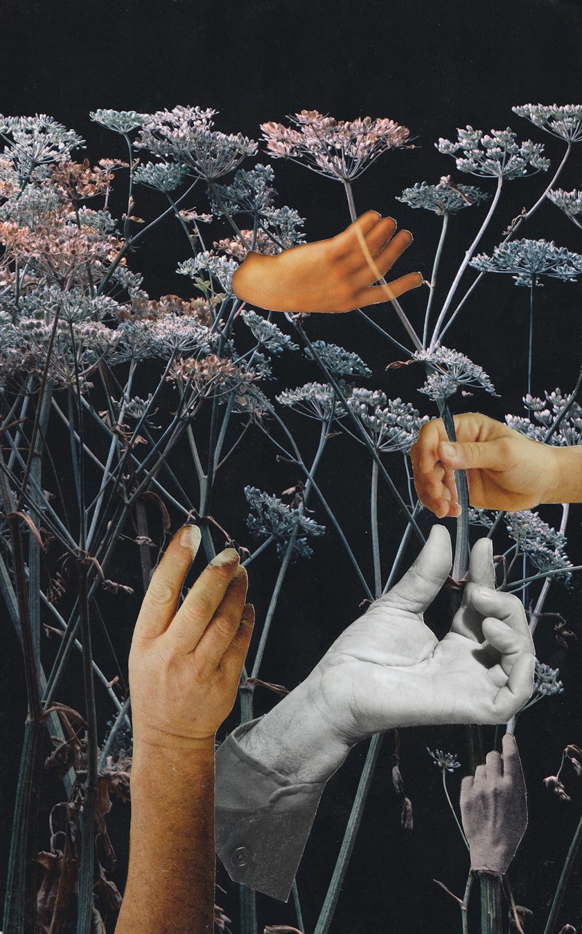 Paper collage by Kos Anita