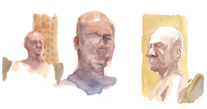 Drawing – Sketchbook by Kos Anita