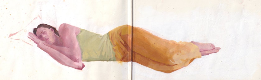Drawing – Sketchbook by Kos Anita
