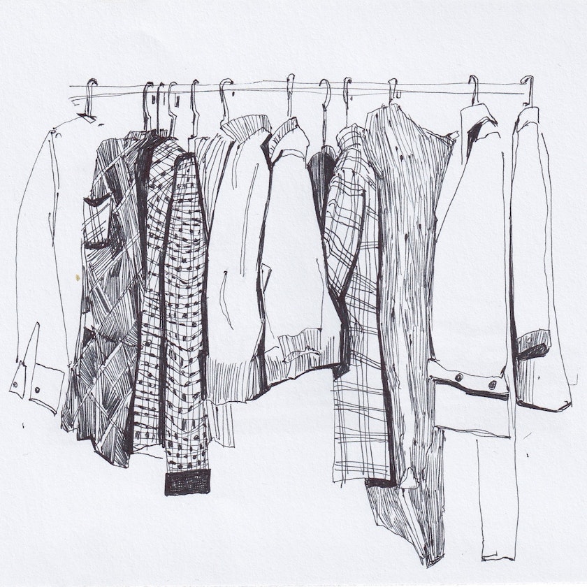 Drawing – Sketchbook by Kos Anita