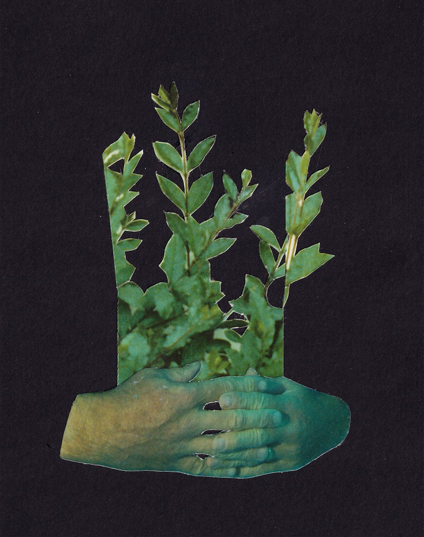 Paper collage by Kos Anita