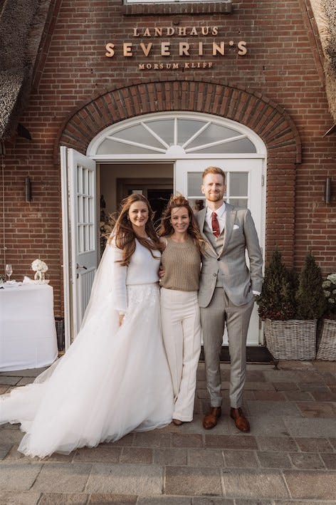 Hochzeit auf Sylt mit Anja Habel als Hochzeitsplaner (Foto: Syltwedding)