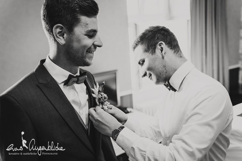 Getting Ready Sebastian im Klosterhotel Wöltingerode