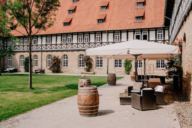 Innenhof Klosterhotel Wöltingerode
