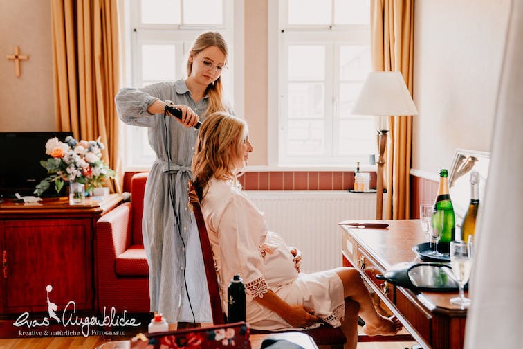 Getting Ready Anna-Lena im Klosterhotel Wöltingerode