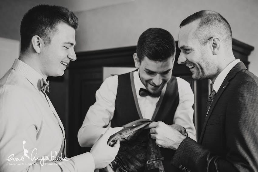 Getting Ready Sebastian im Klosterhotel Wöltingerode