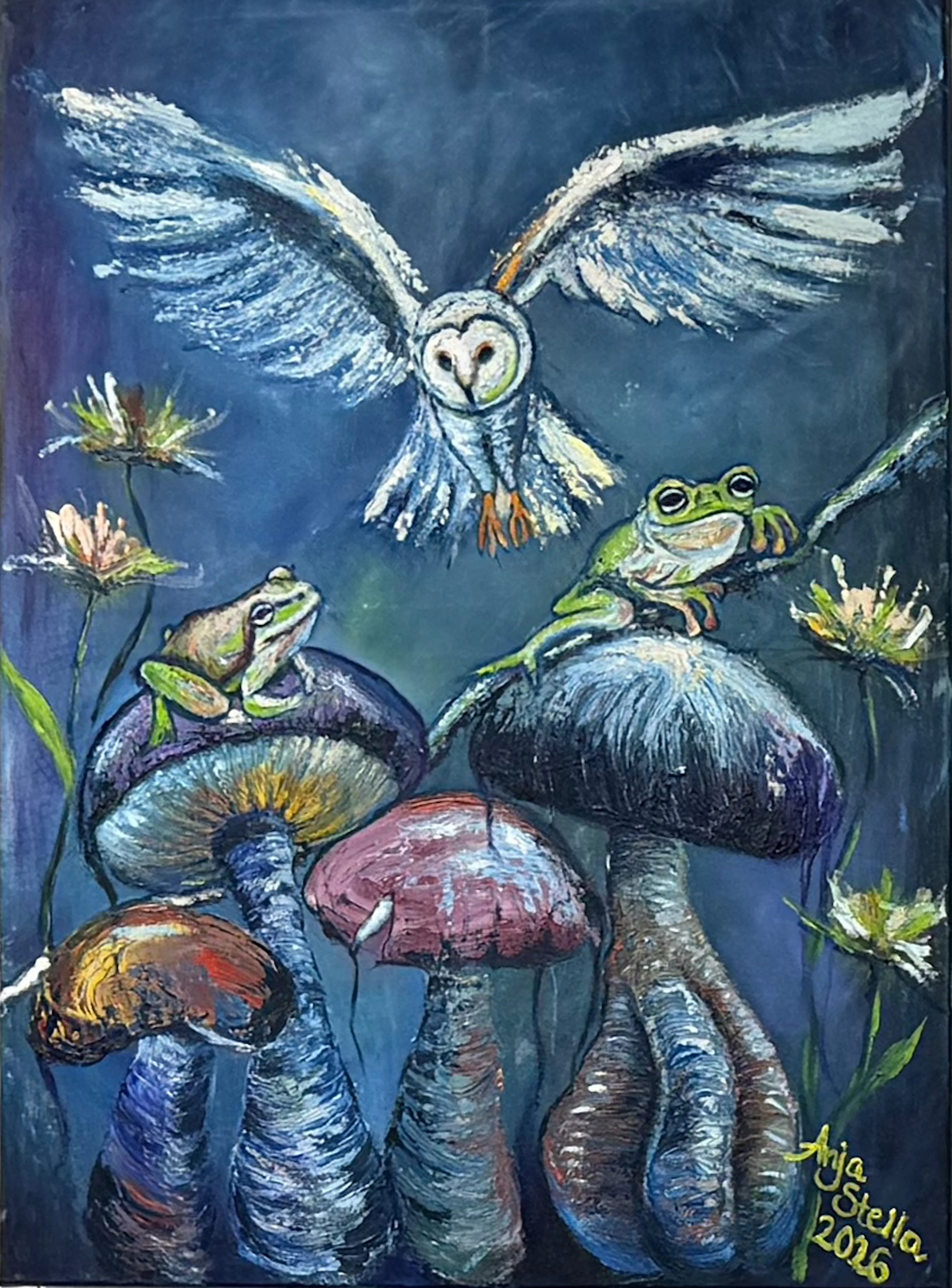 Næturverðirnir painting