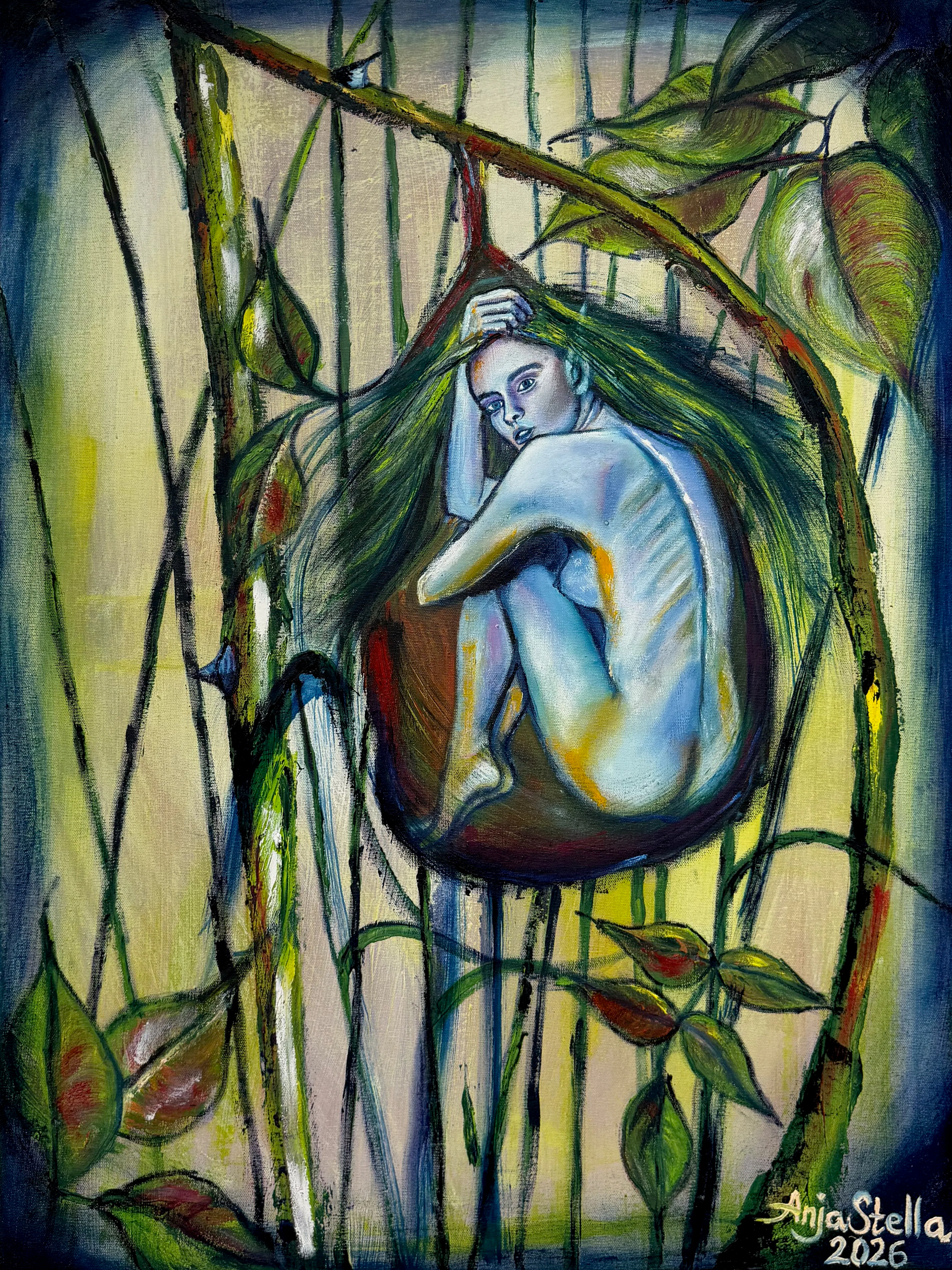 Fæðingin painting