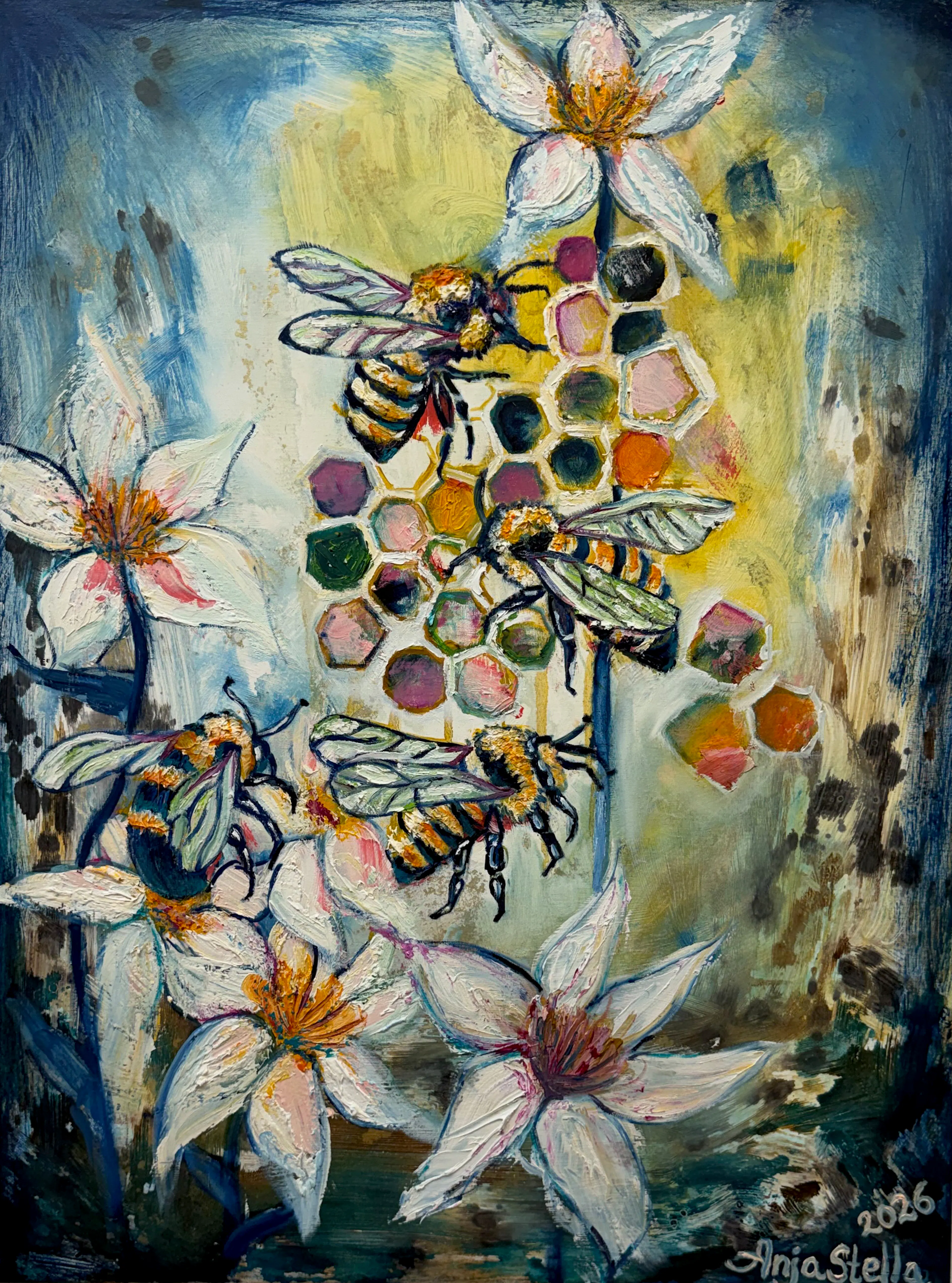 Vinnukonurnar painting
